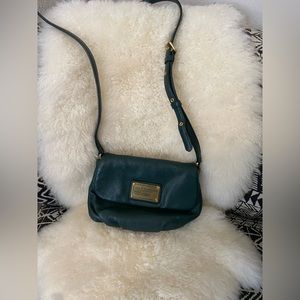 Marc Jacobs Saddle Purse Forest Green